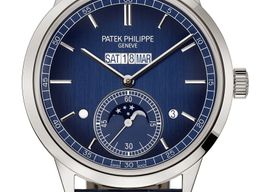 Patek Philippe Perpetual Calendar 5236P (2022) - Blue dial 42 mm Platinum case