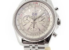 Breitling Bentley 6.75 A44362 (2008) - White dial 48 mm Steel case