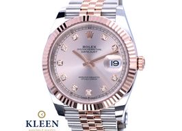 Rolex Datejust 41 126331 (2022) - Pink dial 41 mm Steel case