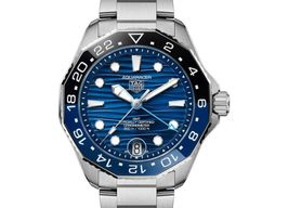 TAG Heuer Aquaracer 300M WBP5114.BA0013 (2024) - Blauw wijzerplaat 42mm Staal