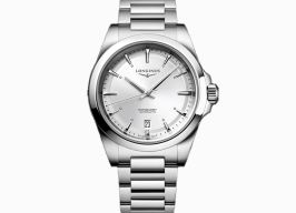 Longines Conquest L3.720.4.72.6 (2025) - Zilver wijzerplaat 38mm Staal