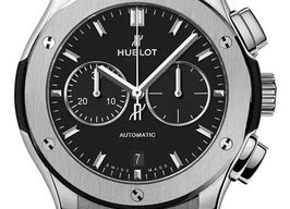 Hublot Classic Fusion Chronograph 541.NX.7070.RX (2025) - Grey dial 42 mm Titanium case