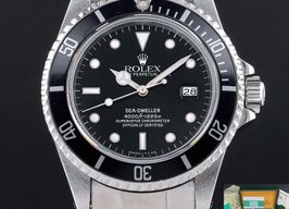 Rolex Sea-Dweller 16660 (1985) - Zwart wijzerplaat 40mm Staal