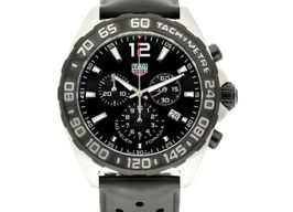 TAG Heuer Carrera Calibre HEUER 01 CAR201AA.BA0714 (2022) - Wit wijzerplaat 43mm Staal