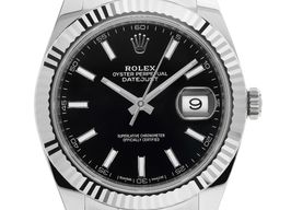 Rolex Datejust 41 126334 (2018) - Zwart wijzerplaat 41mm Staal