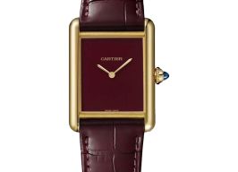Cartier Tank Louis Cartier WGTA0190 (2025) - Red dial 26 mm Yellow Gold case
