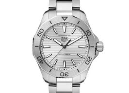 TAG Heuer Aquaracer WBP1111.BA0627 (2023) - White dial 40 mm Steel case