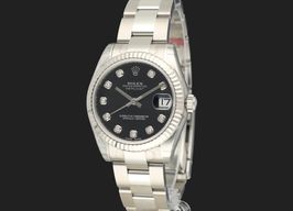 Rolex Datejust 31 178274 (Unknown (random serial)) - Black dial 31 mm Steel case