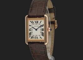 Cartier Tank Solo W5200024 (2020) - Silver dial 31 mm Rose Gold case