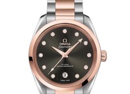 Omega Seamaster Aqua Terra 220.20.38.20.56.001 (2023) - Grey dial 38 mm Gold/Steel case
