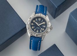 Breitling Colt Quartz A57035 (1995) - Zwart wijzerplaat 38mm Staal