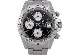 Tudor Prince Date 79280 (Unknown (random serial)) - Black dial 40 mm Steel case