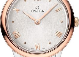 Omega De Ville 434.20.28.60.02.001 (2026) - Zilver wijzerplaat 28mm Goud/Staal
