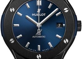 Hublot Classic Fusion Blue 565.CM.7170.RX (2025) - Blue dial 38 mm Ceramic case