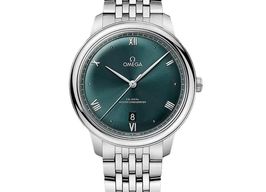 Omega De Ville 434.10.40.20.10.001 (2024) - Groen wijzerplaat 40mm Staal