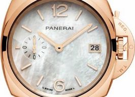 Panerai Luminor Due PAM01280 (2026) - White dial 38 mm Red Gold case