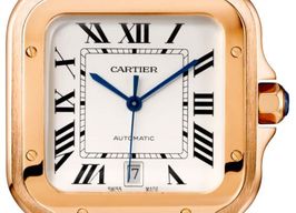 Cartier Santos WGSA0018 (2026) - Silver dial 48 mm Rose Gold case