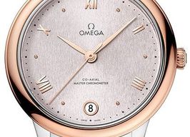 Omega De Ville 434.20.34.20.02.003 (2026) - Pink dial 34 mm Gold/Steel case