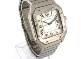 Cartier Santos WSSA0029 (2022) - Zilver wijzerplaat 35mm Staal