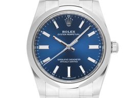 Rolex Oyster Perpetual 34 124200 (2026) - Blue dial 34 mm Steel case