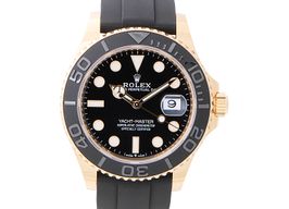 Rolex Yacht-Master 42 226658 (2022) - Black dial 42 mm Yellow Gold case