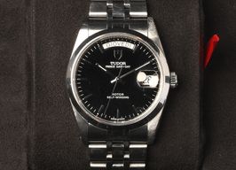 Tudor Prince Date 76200 (2006) - Zwart wijzerplaat 36mm Staal