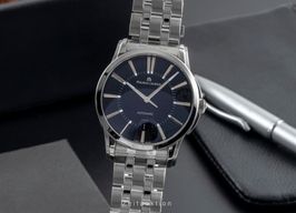 Maurice Lacroix Pontos Date PT6148 (2014) - Zwart wijzerplaat 40mm Staal