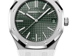 Audemars Piguet Royal Oak Selfwinding 15510ST.OO.1320ST.04 (2025) - Green dial 41 mm Steel case