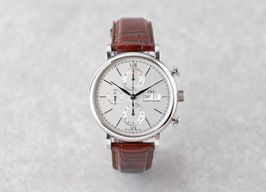 IWC Portuguese Chronograph IW371620 (2021) - White dial 41 mm Steel case