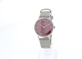 NOMOS Metro 1123 (2025) - Rood wijzerplaat 33mm Staal
