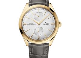 Omega De Ville Trésor 435.53.40.22.02.001 (2026) - Silver dial 40 mm Yellow Gold case