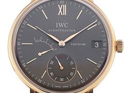 IWC Portofino Hand-Wound IW510104 (2024) - Grijs wijzerplaat 45mm Roodgoud