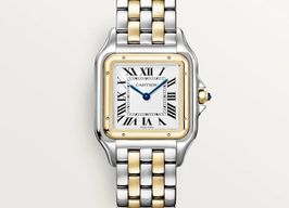 Cartier Panthère W2PN0016 (2025) - Zilver wijzerplaat 42mm Goud/Staal