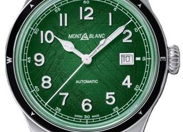 Montblanc 1858 133269 (2026) - Groen wijzerplaat 41mm Staal