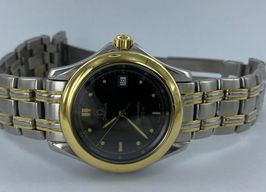 Omega Seamaster - (Unknown (random serial)) - Black dial 36 mm Gold/Steel case
