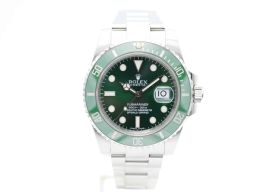 Rolex Submariner Date 116610LV (2011) - Green dial 40 mm Steel case