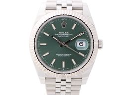 Rolex Datejust 41 126334 (2025) - Groen wijzerplaat 41mm Staal