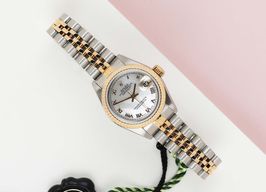 Rolex Lady-Datejust 69173 (1996) - Pearl dial 26 mm Gold/Steel case