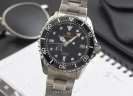 Grand Seiko Sport Collection SBGA463 (Unknown (random serial)) - Black dial Titanium case