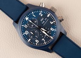 IWC Pilot Chronograph Top Gun IW389404 (2023) - Blue dial 42 mm Ceramic case