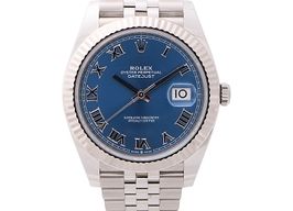 Rolex Datejust 41 126334 (2024) - Blauw wijzerplaat 41mm Staal