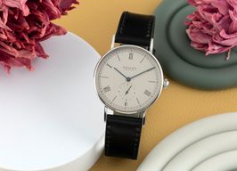 NOMOS Ludwig 205 (2000) - White dial 35 mm Steel case