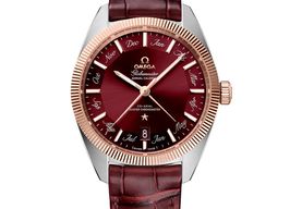 Omega Globemaster 130.23.41.22.11.001 (2025) - Red dial 41 mm Steel case