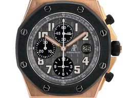 Audemars Piguet Royal Oak Offshore Chronograph 25940OK.OO.D002CA.01 (2008) - Grey dial 42 mm Rose Gold case