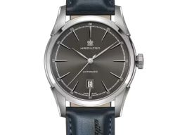Hamilton Spirit of Liberty H42415691 (2025) - Grijs wijzerplaat 42mm Staal