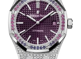 Audemars Piguet Royal Oak Lady 15452BC.ZY.D600CR.01 (2025) - Purple dial 37 mm White Gold case