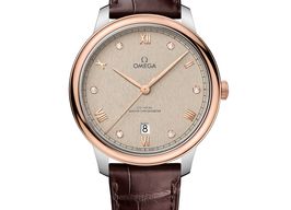 Omega De Ville 434.23.40.20.59.001 (2025) - Beige dial 40 mm Gold/Steel case