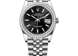 Rolex Datejust 36 126284RBR (2025) - Zwart wijzerplaat 36mm Staal