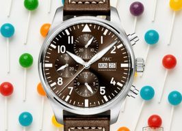 IWC Pilot Chronograph IW377713 (2018) - Brown dial 43 mm Steel case