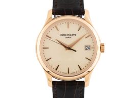 Patek Philippe Calatrava 5227R-001 (2019) - Beige dial 39 mm Rose Gold case